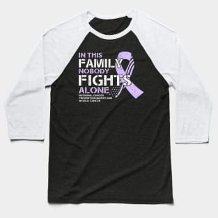 National Cancer Prevention Month and World Cancer  USA Flag Baseball T-Shirt